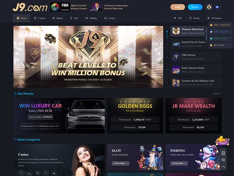 J9 Guru Casino Website Screenshot