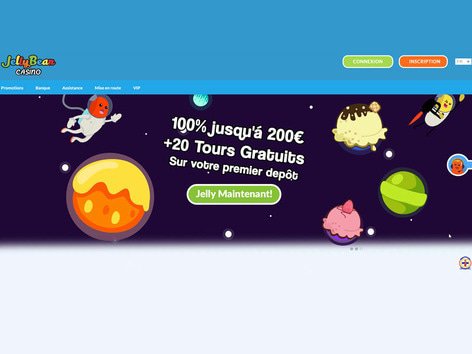 Jellybean Website Screenshot