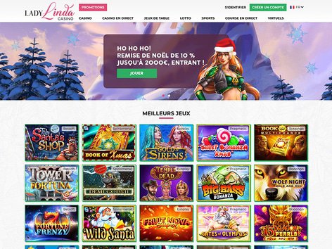 Lady Linda Website Screenshot