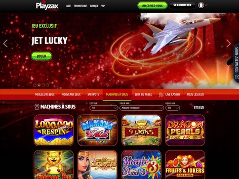 PlayZax Website Screenshot