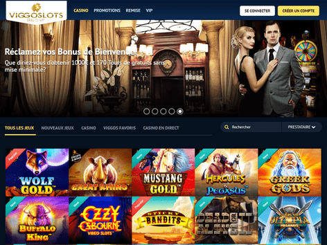 ViggoSlots Website Screenshot