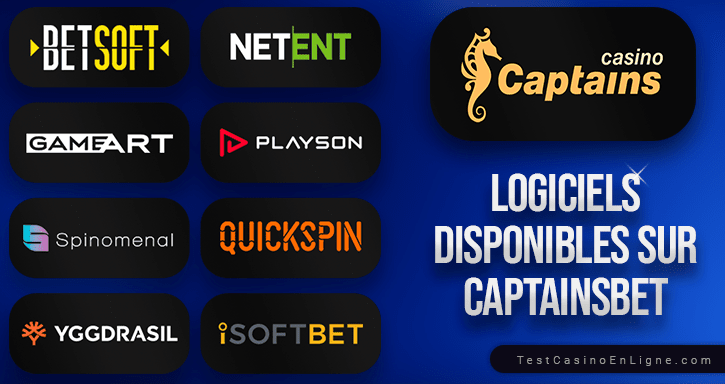 Logiciel de jeux de captains casino