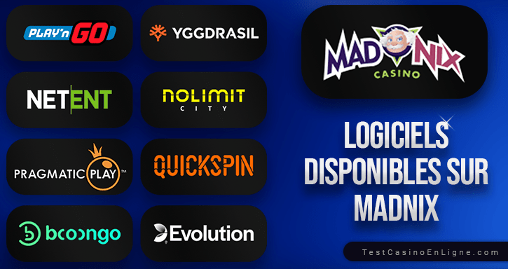 Logiciel de jeux de madnix casino