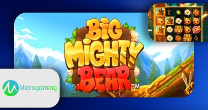 Sortie de la machine à sous Big Mighty Bear