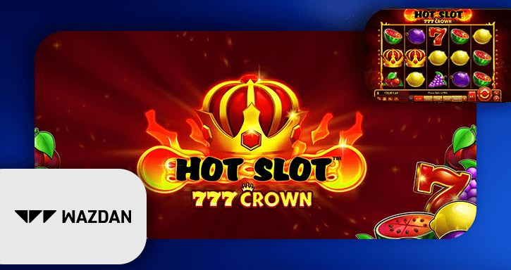 Nouvelle machine à sous Hot Slot 777 Crown