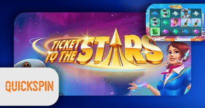 Sortie de la nouvelle machine à sous Ticket Of The Stars