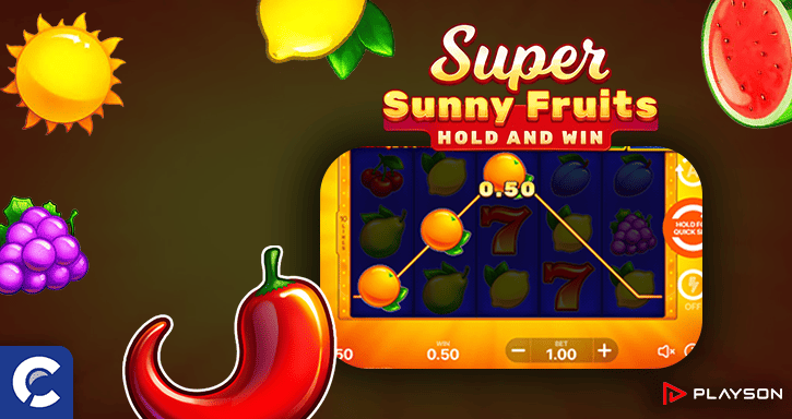 super sunny fruits hold and win