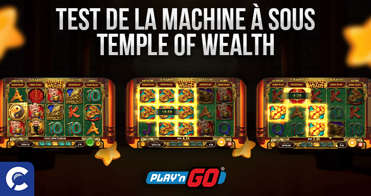 test du jeu temple of wealth