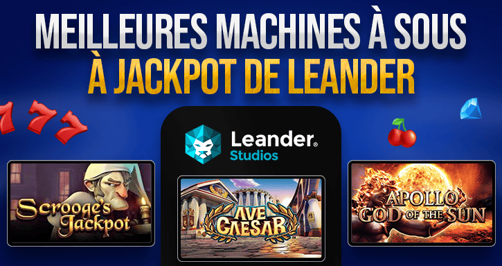 meilleures machines à sous de leander games