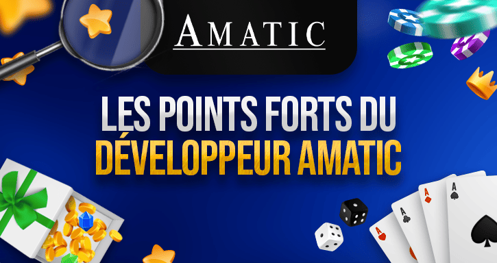 caractéristiques des jeux d'amatic