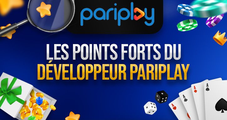 caractéristiques des jeux de pariplay