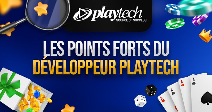 caractéristiques des jeux de playtech