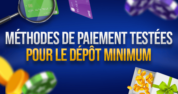 méthodes de paiement testées