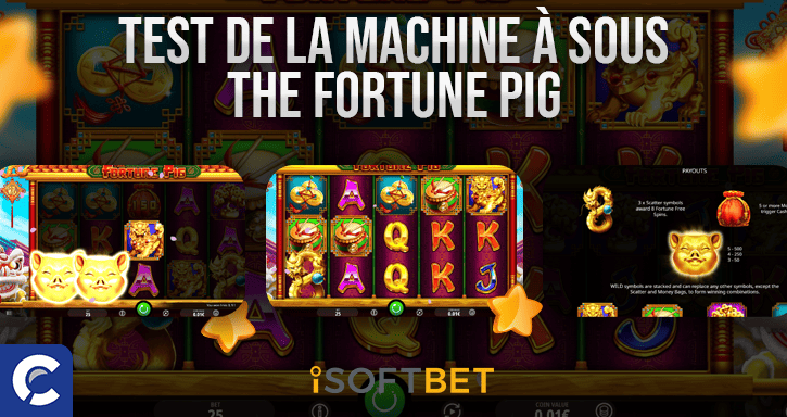 test du jeu the fortune pig