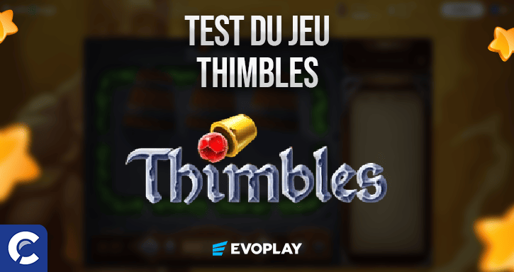 test du jeu thimbles