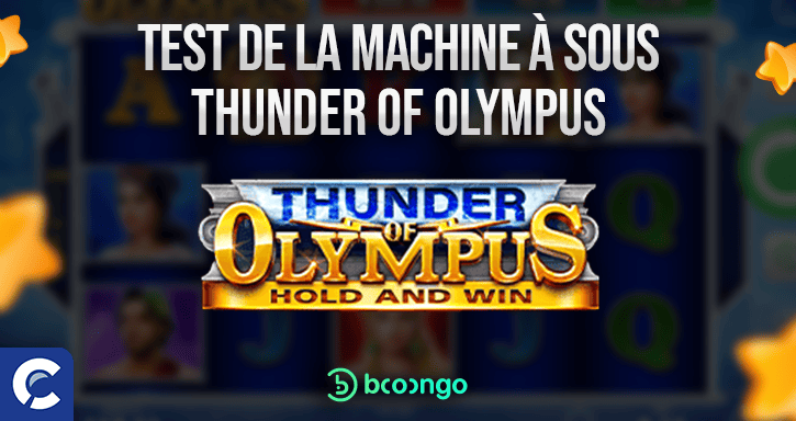 test de la machines a sous thunder of olympus