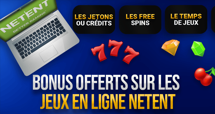 bonus sur les jeux netent