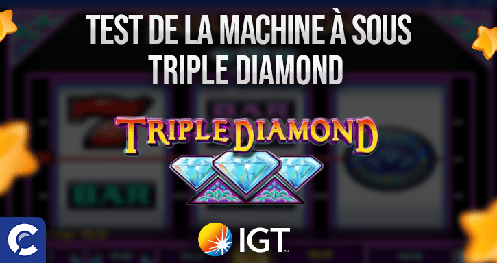 test de la machines a sous triple diamond