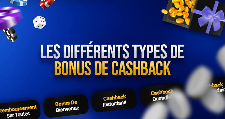 types de bonus de cashback