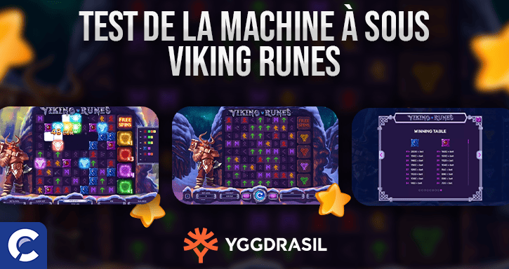 test de la machines a sous viking runes