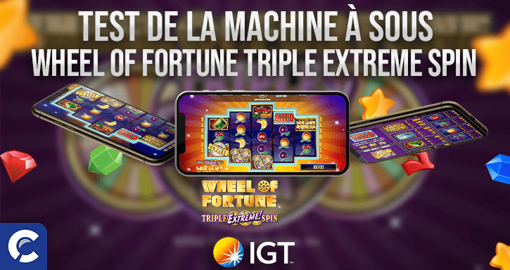 machines a sous wheel of fortune triple extreme spin