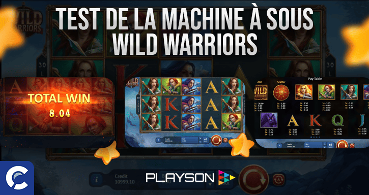 test du jeu wild warriors